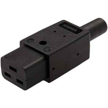 PremiumCord Konektor sieťový 230 V/F 16 A C19, IEC60320 (cs220f16)