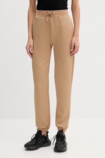 Tepláky Guess PEONY zelená farba, jednofarebné, V5YB06 KBSL2