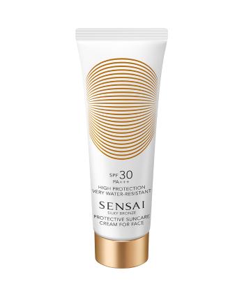 Sensai Ochranný krém na tvár SPF 30 Silky Bronze Protective Suncare (Cream For Face) 50 ml