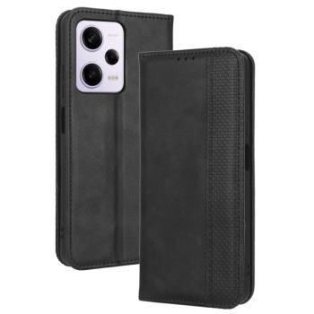 BUSINESS Peňaženkový kryt pre Xiaomi Redmi Note 12 Pro+ 5G čierny