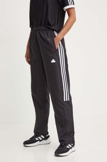 Tepláky adidas Tiro čierna farba, s nášivkou, IX3515