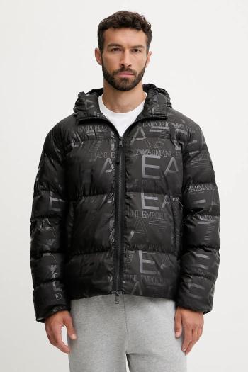 Bunda EA7 Emporio Armani čierna farba, zimná, AF15969.7M000697