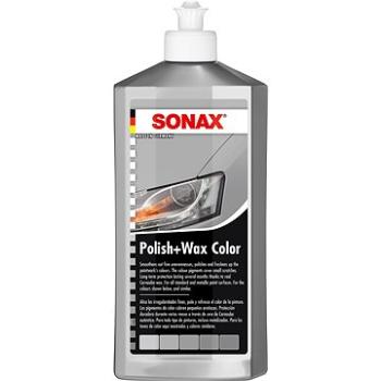 SONAX Polish & Wax COLOR, strieborno-sivá, 500 ml (296300)