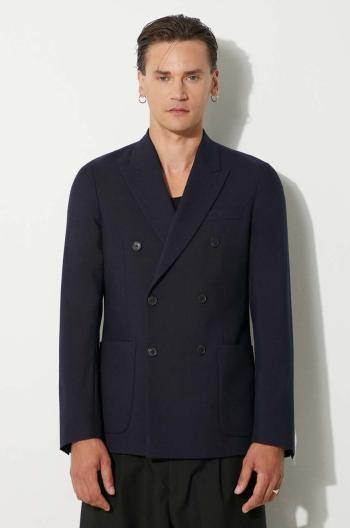 Vlnené sako Paul Smith tmavomodrá farba, M1R-2320-N01746