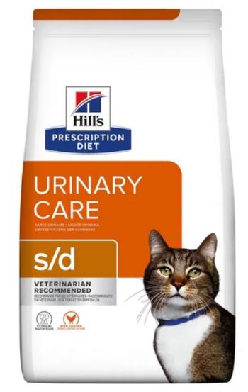 HILLS Diet Feline s/d Dry granule pre mačky 1,5kg