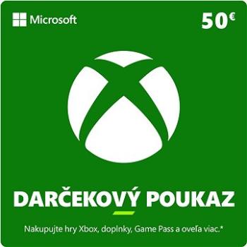 Xbox Live Darčeková karta v hodnote 50 Eur (K4W-02563)