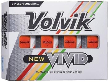 Volvik Vivid 2020 Orange Golfové lopty