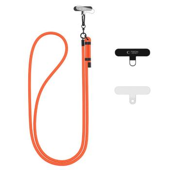 TECH-PROTECT C1S Šnúrka na mobil pod zadný kryt ORANGE