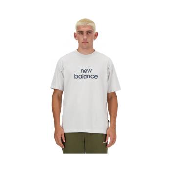 New Balance  Sport essentials linear t-shirt  Tričká a polokošele Biela