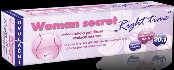 WOMAN SECRET Ovulační test Right Time proužkový 20 ks