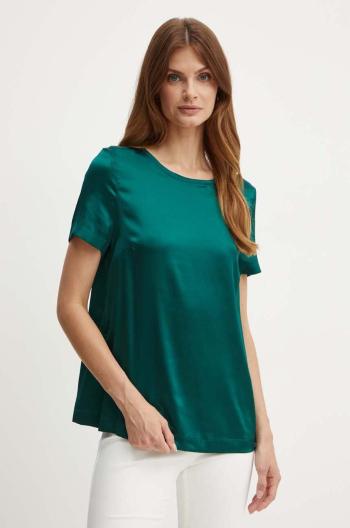 Hodvábna blúzka Marciano Guess DENISE zelená farba, s nášivkou, 4YGH07 7117A