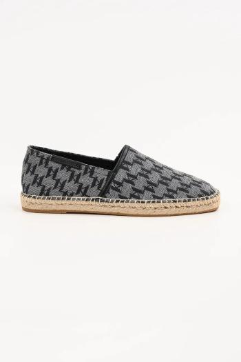 Espadrilky Karl Lagerfeld KAMINO II šedá farba, KL70125