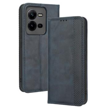 BUSINESS Peňaženkový kryt pre Vivo X80 Lite 5G modrý