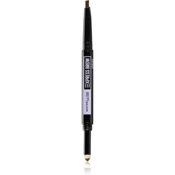 Maybelline Express Brow Satin Duo creion pentru sprâncene pulbere duo culoare 01 - Dark Blonde