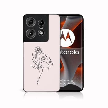 MY ART Ochranný kryt pre Motorola Edge 50 Pro ROSE GIRL (198)