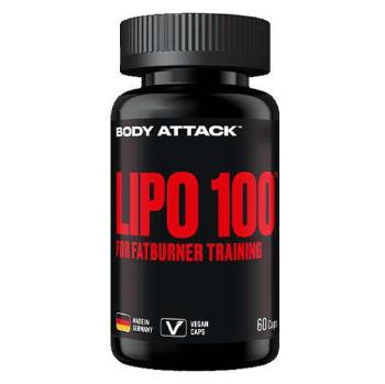 BODY ATTACK Lipo 100 fat burner 60 kapsúl