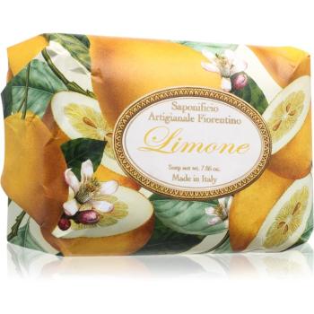 Saponificio Artigianale Fiorentino Lemon prírodné tuhé mydlo 200 g