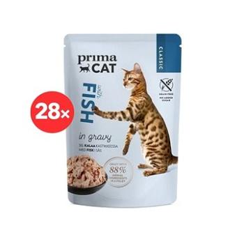 PrimaCat Kapsička Filety s rybou v šťave 28× 85 g (KRMK0033ss)