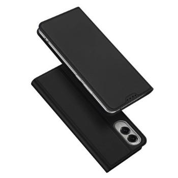 Dux Ducis Skin Pro knižkové puzdro na Samsung Galaxy S25 Edge, čierne