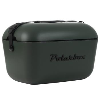Polarbox Chladiaci box Classic Black 12 l, zelená, 12 l