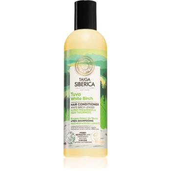 Natura Siberica Taiga Siberica Tuva White Birch kondicionér pre hustotu vlasov 270 ml