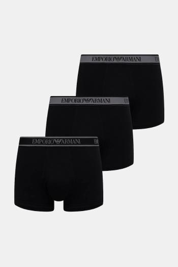 Boxerky Emporio Armani Underwear 3-pak čierna farba, EM000259 AF10779