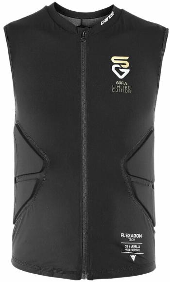 Dainese Flexagon Mens Waistcoat Black/Gold S Lyžiarsky chránič