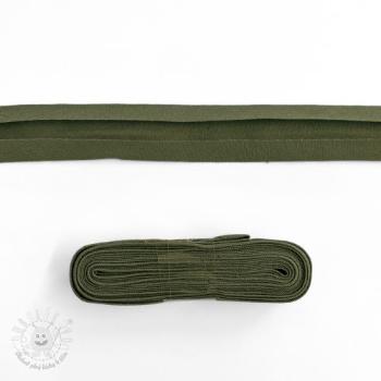 Lemovací prúžok bavlna - 3 m camo green