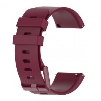 BStrap Silicone (Large) remienok na Fitbit Versa / Versa 2, wine red (SFI010C07)