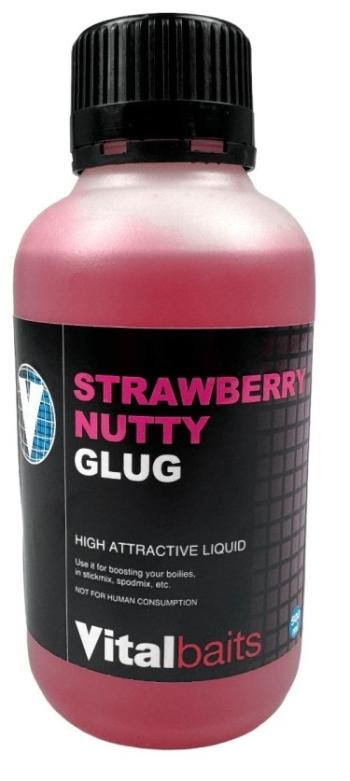 Vitalbaits booster strawberry nutty glug 500 ml