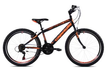 CAPRIOLO MTB RAPID 240 24"/18HT BLACK/ORANGE 921340-13