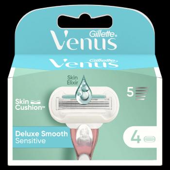 GILLETTE Venus Deluxe Smooth Sensitive Náhradné hlavice 4 ks