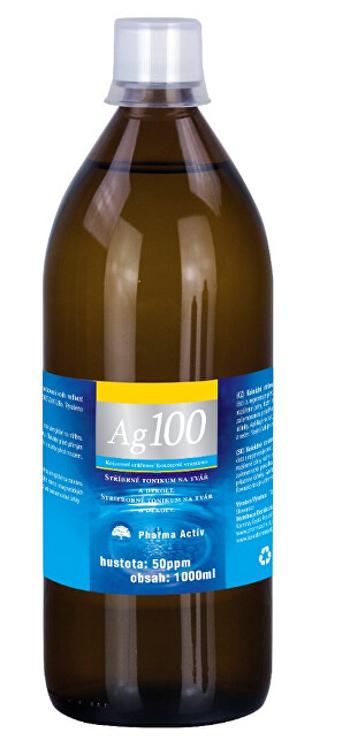 PHARMA ACTIV Koloidné striebro Ag100 50ppm 1000 ml