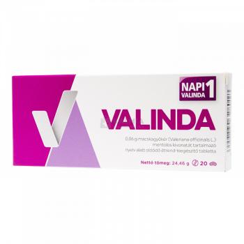 Valinda 60 mg nyelv alatti tabletta 20 db