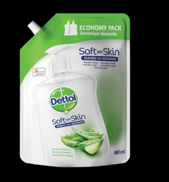 DETTOL Mydlo tekuté Náhradná náplň Aloe Vera a vitamín E 500 ml