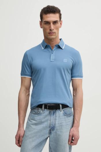 Polo tričko BOSS Orange pánske, jednofarebné, 50507699