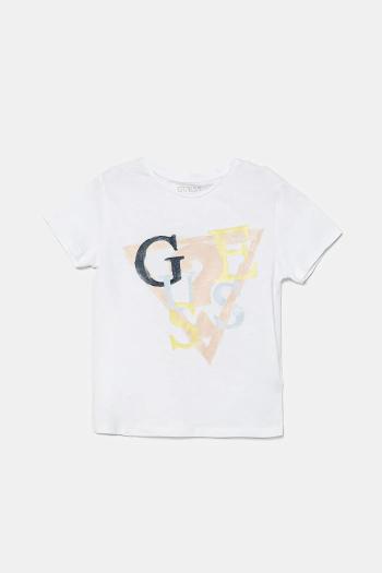 Detské tričko Guess biela farba, J5GI03 K6YW4