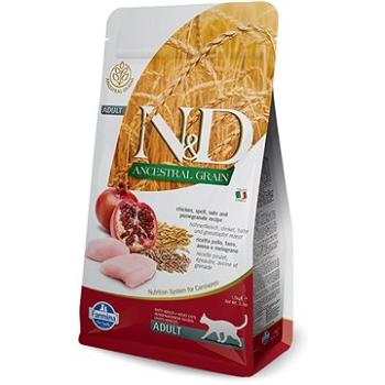 N&D low grain cat adult chicken & pomegranate 5 kg (8010276032744)