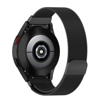 MILANESE Kovový remienok pre Samsung Galaxy Watch FE čierny