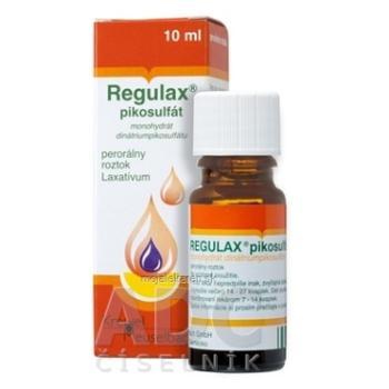 REGULAX pikosulfát sol por 1 x 10 ml