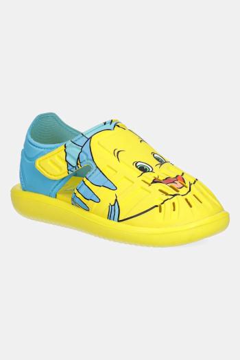 Detské sandále adidas WATER SANDAL FLOUNDER žltá farba, IH1231