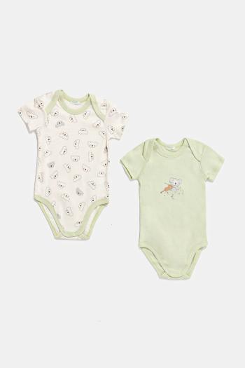 Bavlnené body pre bábätká United Colors of Benetton 2-pak 3GI70B00X