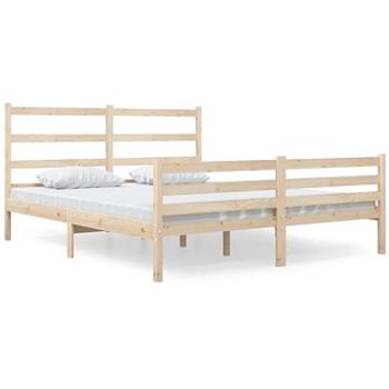 Rám postele masívna borovica 150 × 200 cm King Size, 3103718