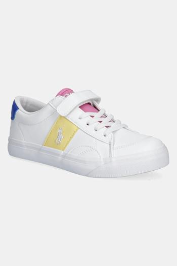 Detské tenisky Polo Ralph Lauren RYLEY PS biela farba, RL02450101