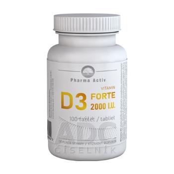 Pharma Activ Vitamin D3 FORTE 2000 I.U.