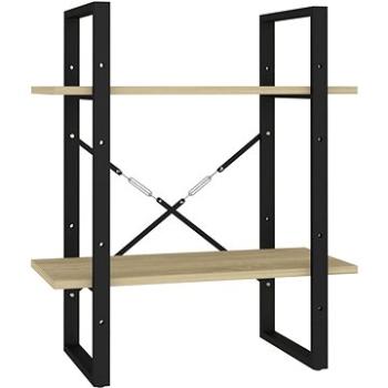 Shumee s 2 policami dub sonoma 60 × 30 × 70 cm drevotrieska, 806430