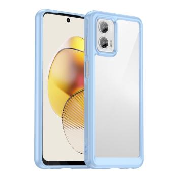 CRYSTAL Ochranný kryt pre  Motorola Moto G73 5G svetlomodrý