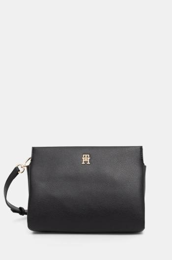 Kabelka Tommy Hilfiger čierna farba, AW0AW17225