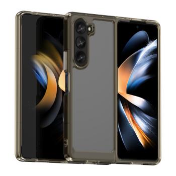 CRYSTAL Ochranný kryt pre Samsung Galaxy Fold5 5G šedý