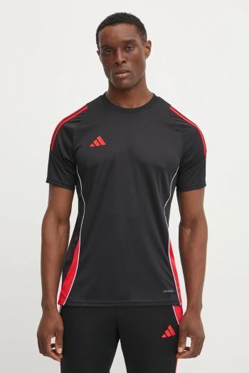 Tréningové tričko adidas Performance Tiro 24 čierna farba, s nášivkou, JP2494
